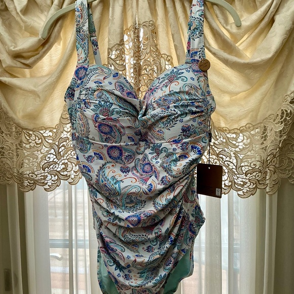 Nip tuck ladies bathing suit NWT size 16 - Picture 1 of 5